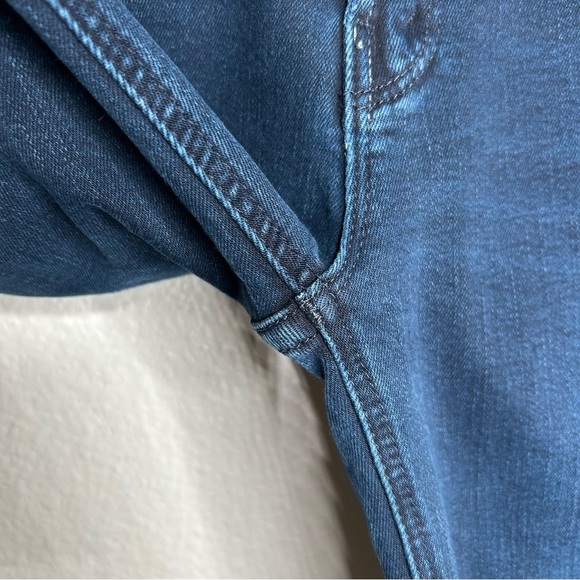 Mother The Mid Rise Dazzler Ankle jeans Chip On My Shoulder 25 - Picture 6 of 16